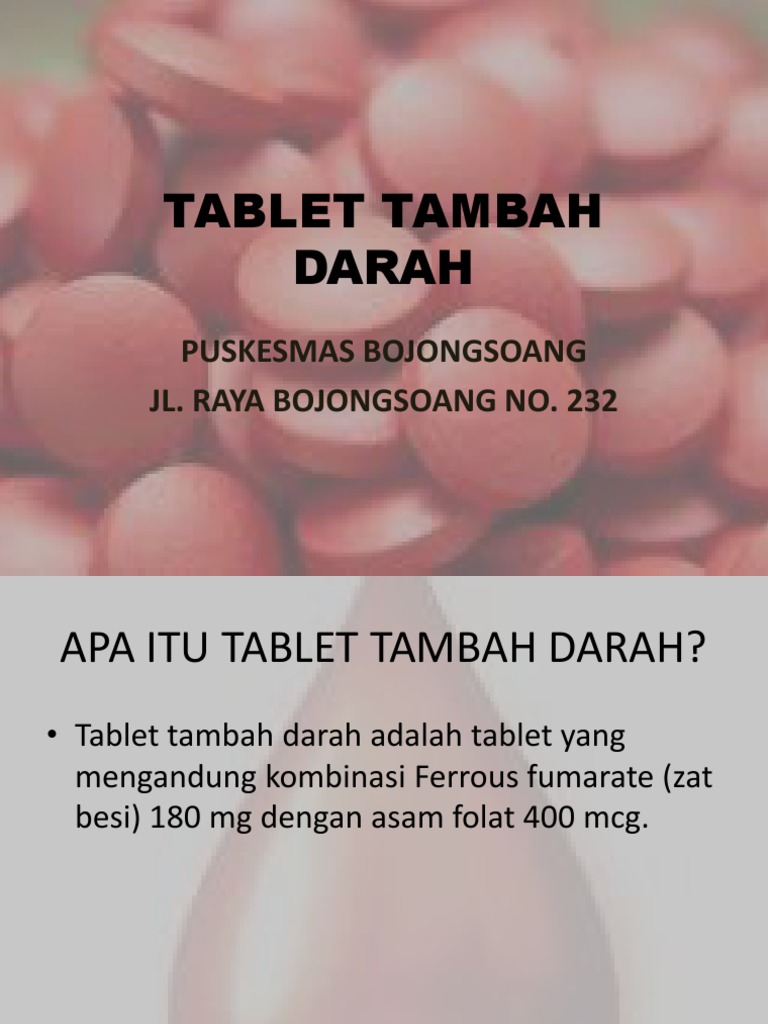Detail Gambar Tablet Tambah Darah Nomer 31