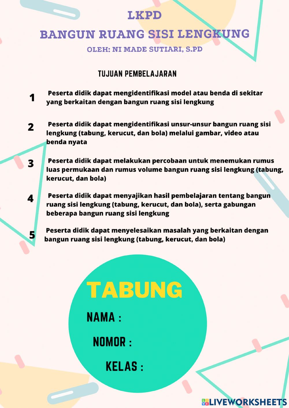 Detail Gambar Tabung Diskitar Nomer 32