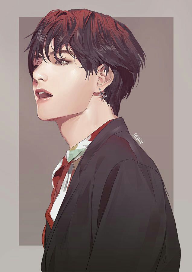 Detail Gambar Taehyung Anime Nomer 5