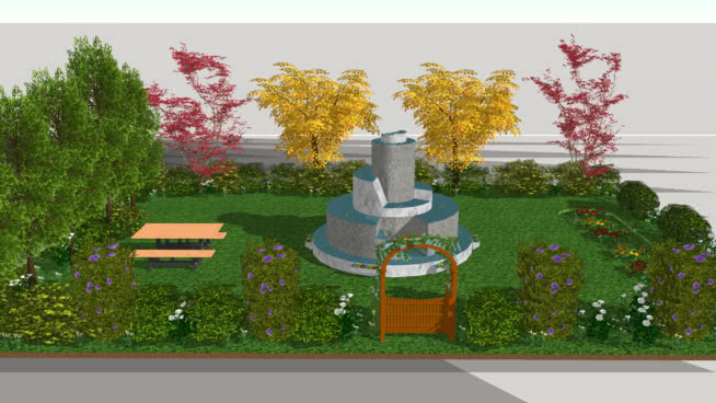 Gambar Taman 3d - KibrisPDR