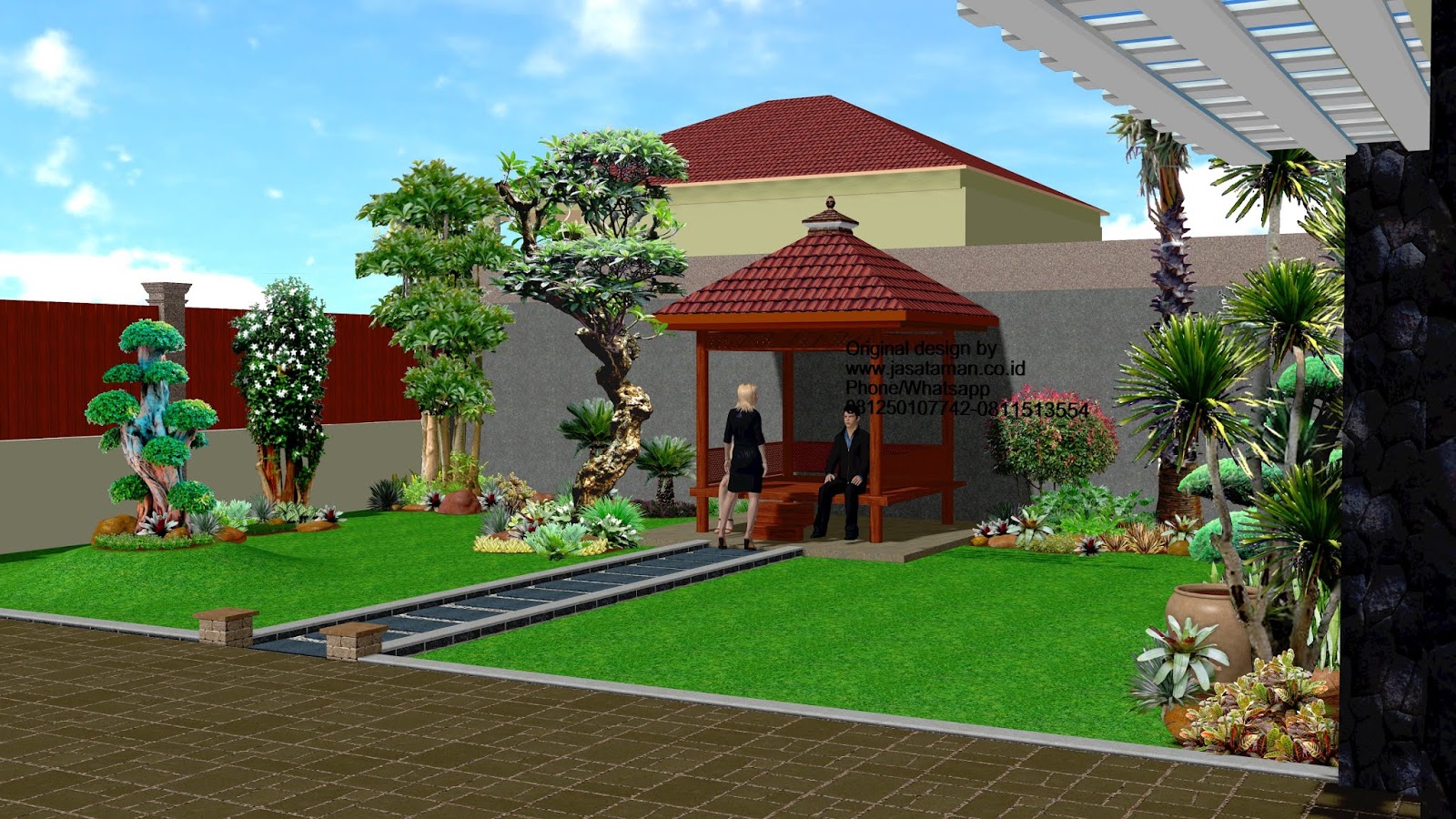 Detail Gambar Taman 3d Nomer 22