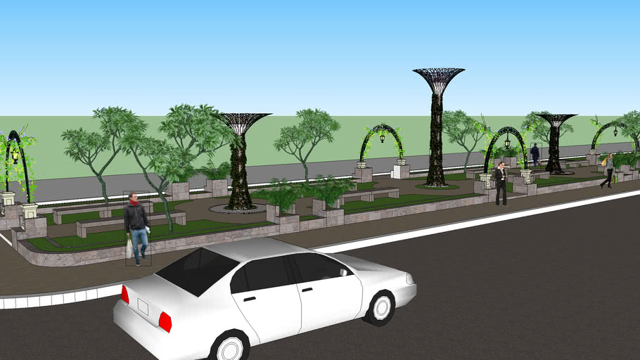 Detail Gambar Taman 3d Nomer 39