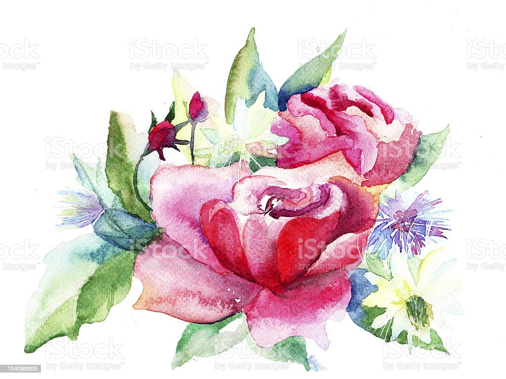 Detail Gambar Taman Bunga Yang Indah Lukisan Nomer 48