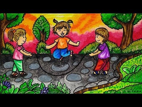 Detail Gambar Taman Permainan Senang Lukis Nomer 52