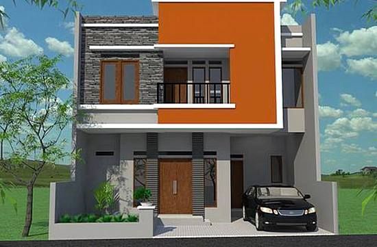 Detail Gambar Tampak Depan Rumah 2 Lantai Nomer 9