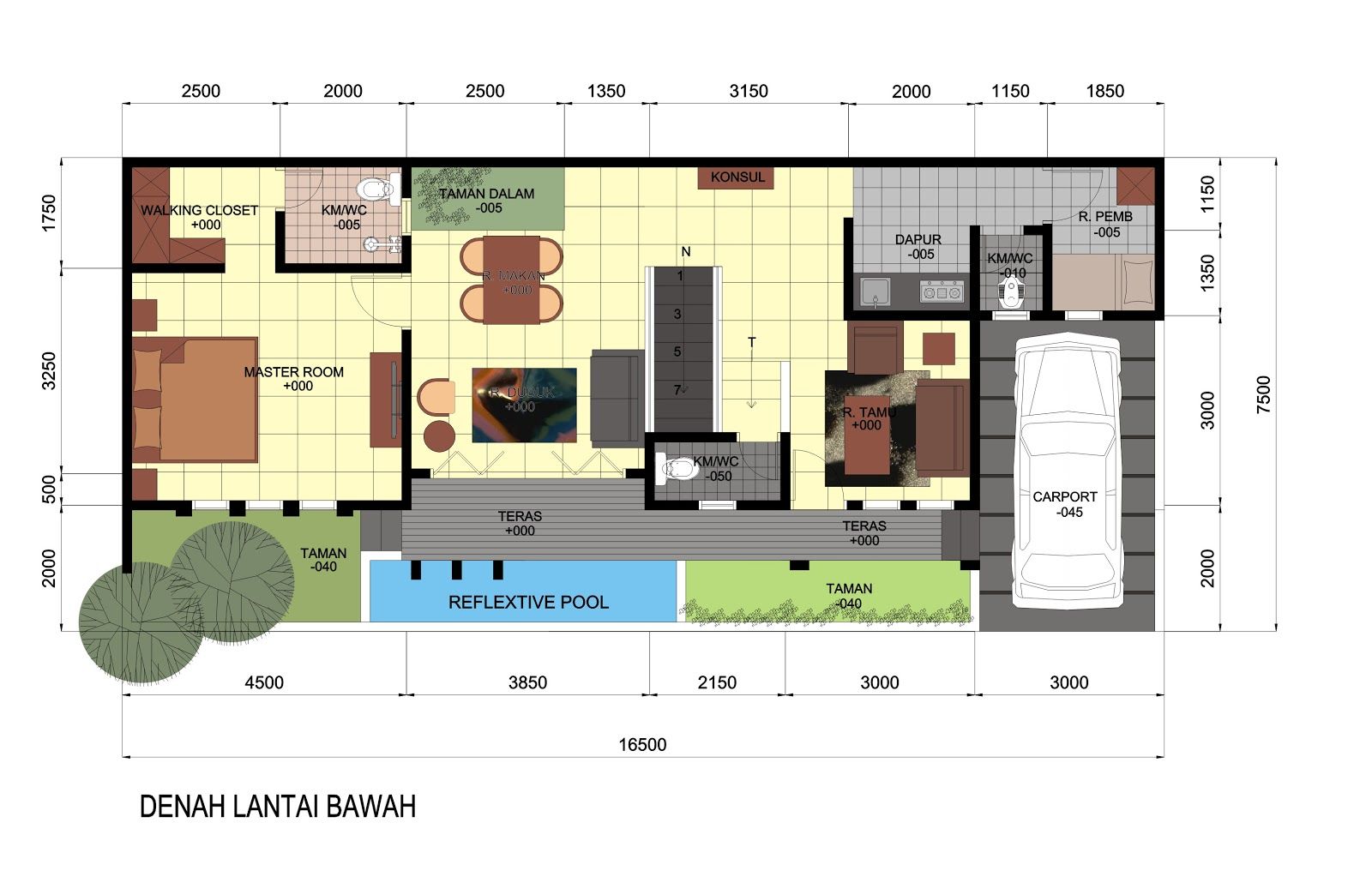 Detail Gambar Tampak Rumah Type 17x7 Nomer 27