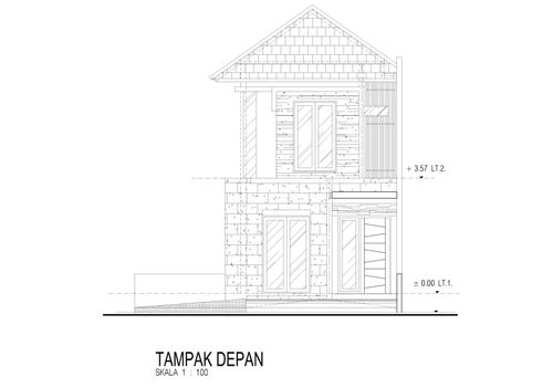 Detail Gambar Tampak Rumah Type 17x7 Nomer 52