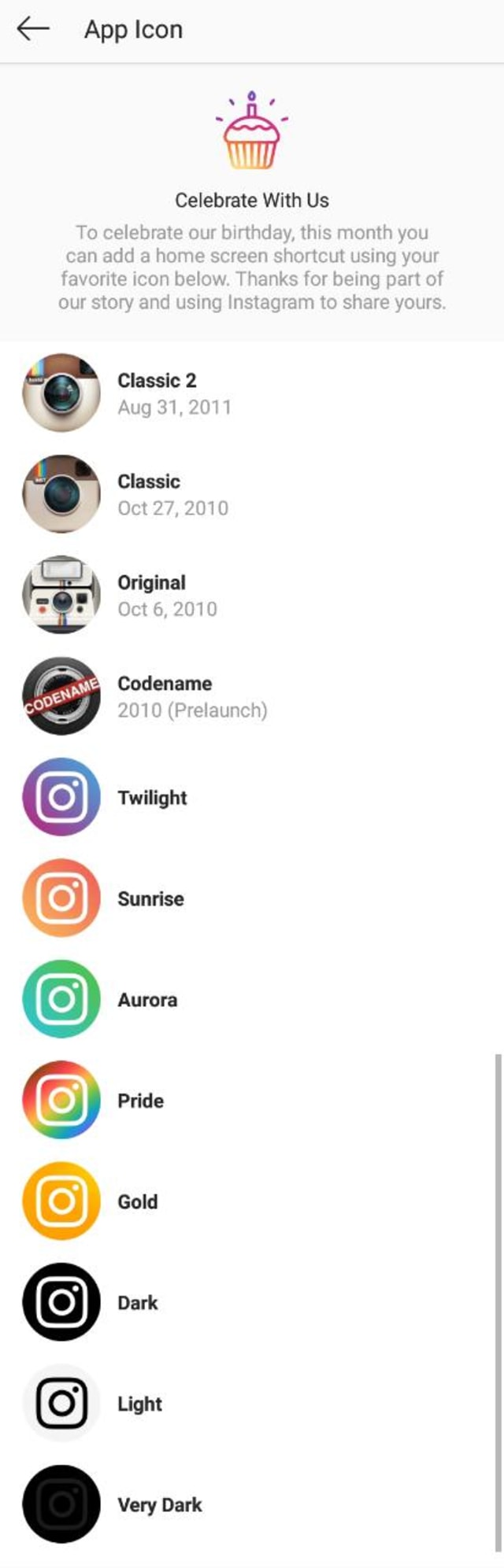 Detail Gambar Tampilan Instagram Dari Tahun Ke Tahun Nomer 3