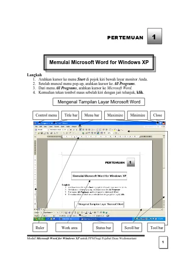 Detail Gambar Tampilan Memulai Microsoft Word Melalui Start Menu Nomer 55