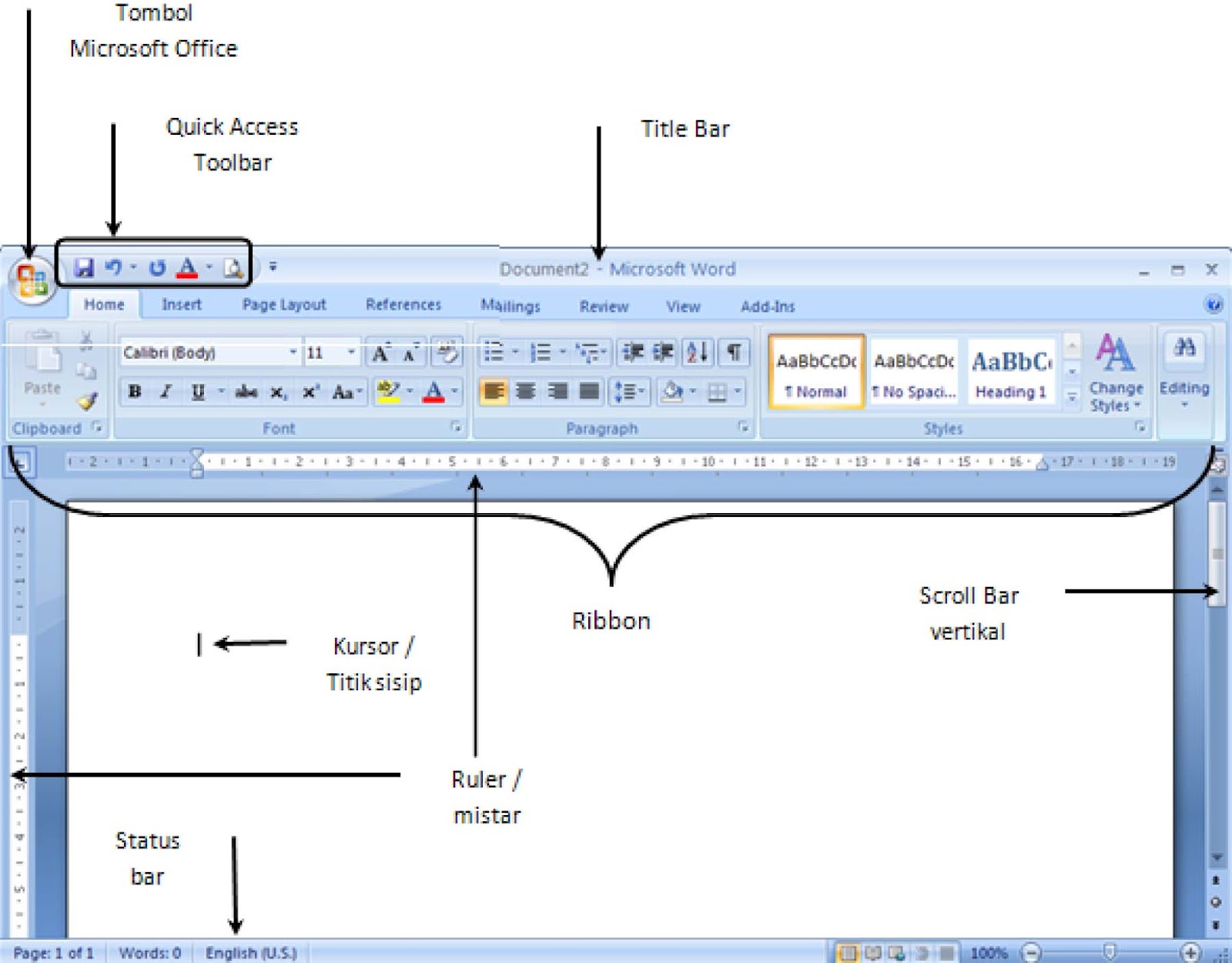 Detail Gambar Tampilan Microsoft Word 2007 Nomer 17