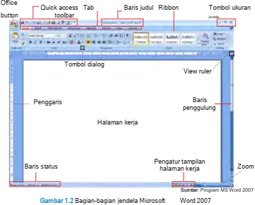 Detail Gambar Tampilan Microsoft Word 2007 Nomer 32