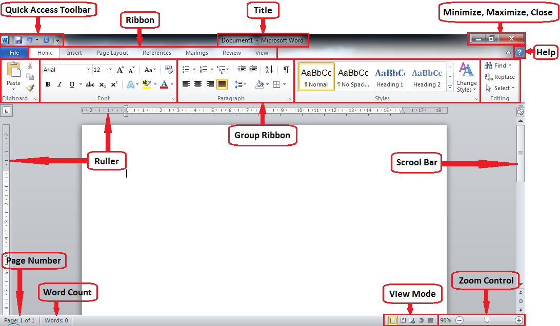 Detail Gambar Tampilan Microsoft Word 2010 Nomer 13
