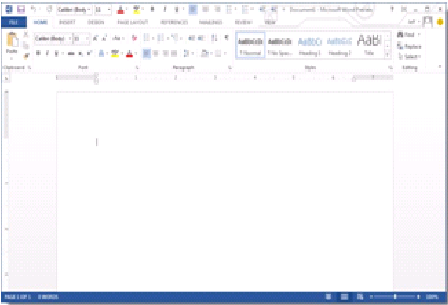 Detail Gambar Tampilan Microsoft Word 2013 Nomer 25