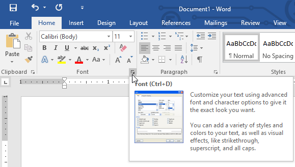 Gambar Tampilan Microsoft Word 2016 - KibrisPDR