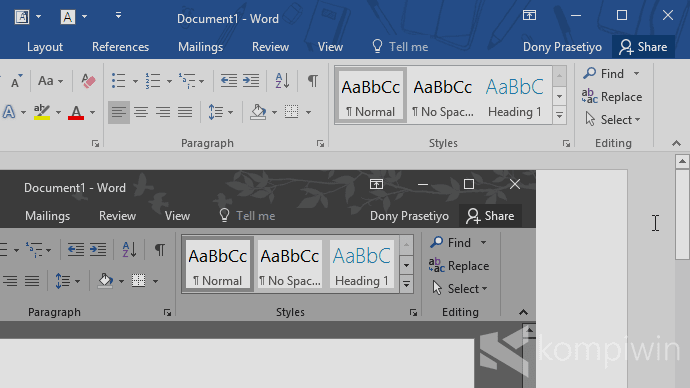 Detail Gambar Tampilan Microsoft Word 2016 Nomer 16