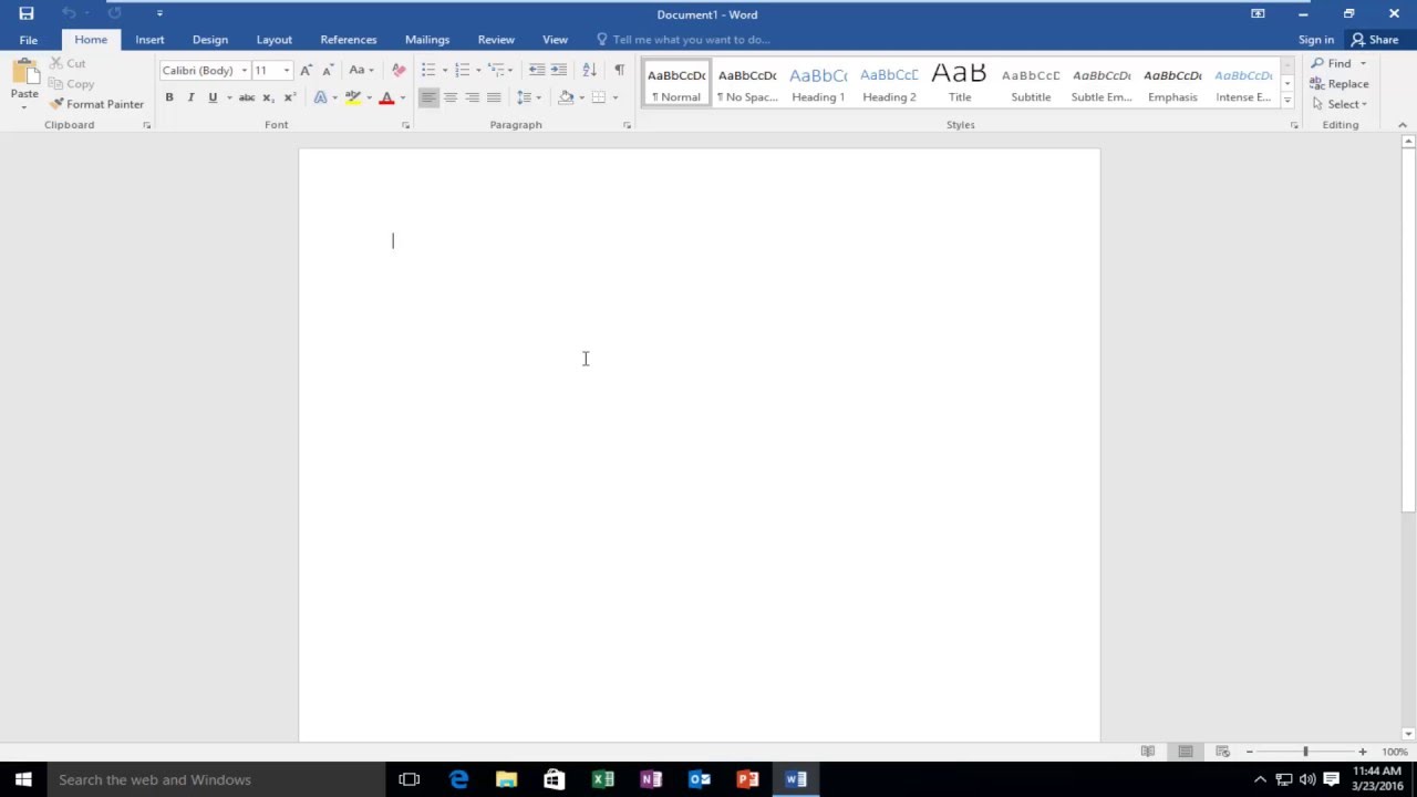 Detail Gambar Tampilan Microsoft Word 2016 Nomer 3