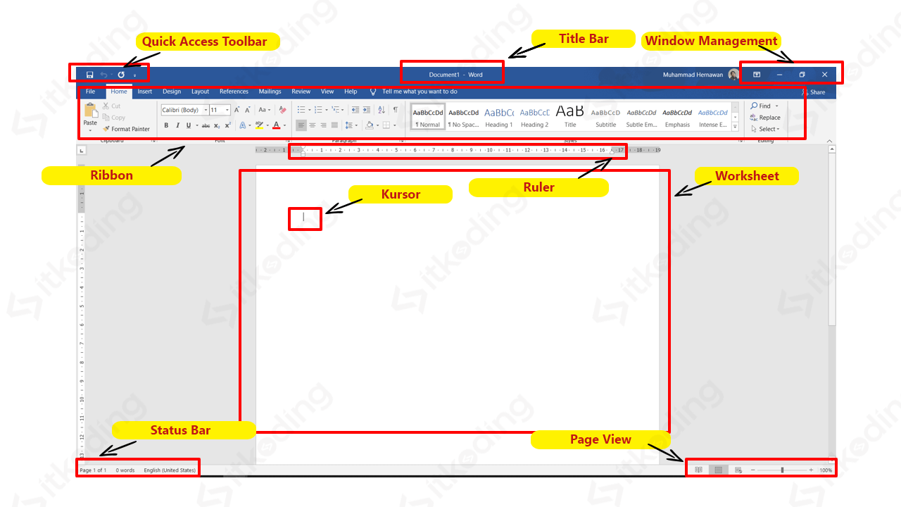 Detail Gambar Tampilan Microsoft Word 2016 Nomer 24