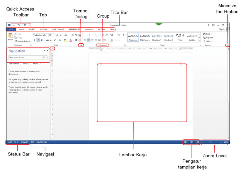 Detail Gambar Tampilan Microsoft Word 2016 Nomer 27
