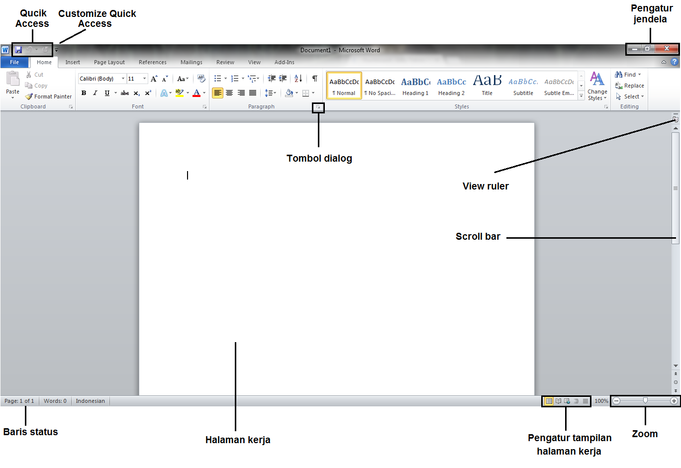 Detail Gambar Tampilan Microsoft Word 2016 Nomer 37