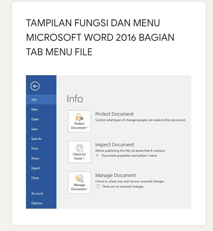 Detail Gambar Tampilan Microsoft Word 2016 Nomer 54