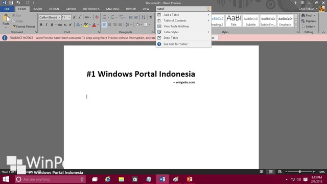 Detail Gambar Tampilan Microsoft Word 2016 Nomer 9