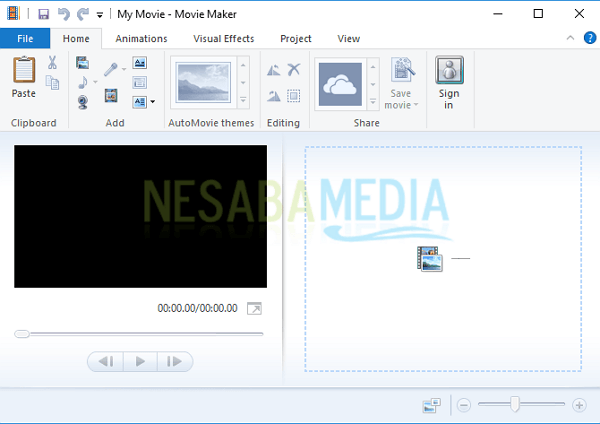Detail Gambar Tampilan Windows Movie Maker Nomer 3