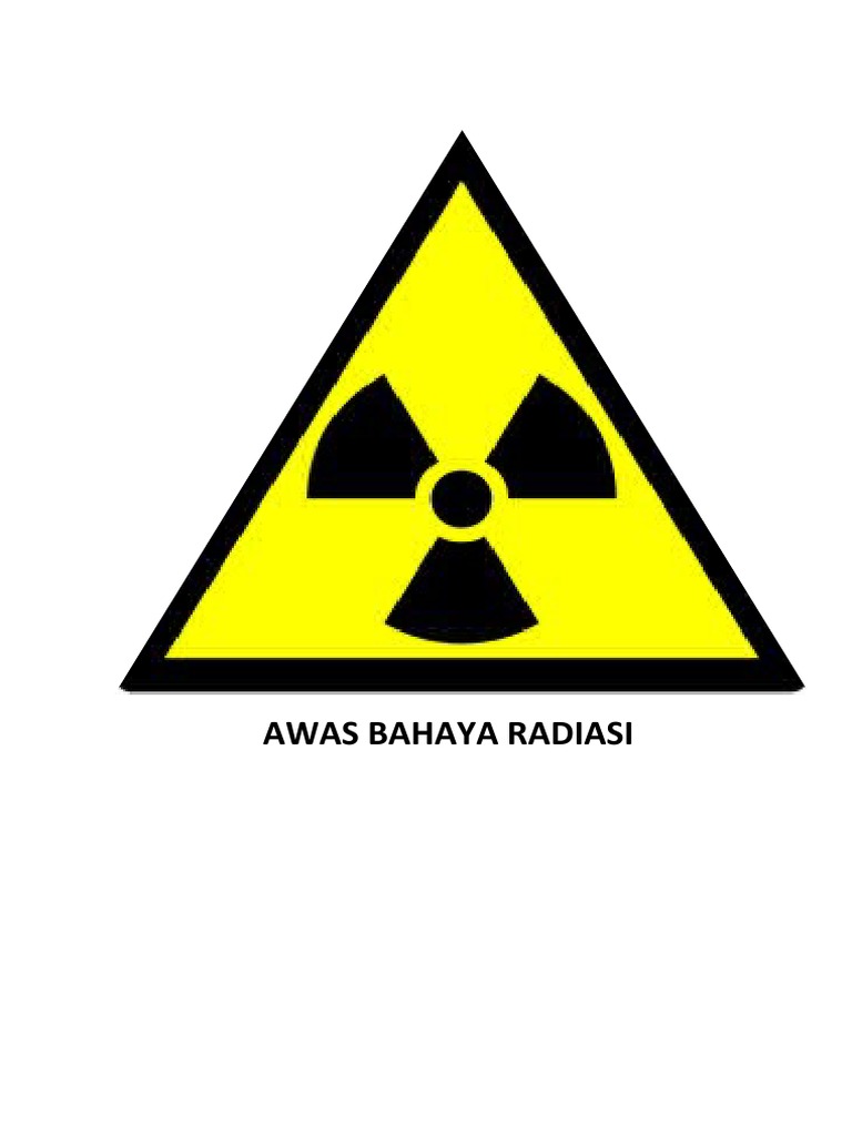 Detail Gambar Tanda Bahaya Radiasi Nomer 17
