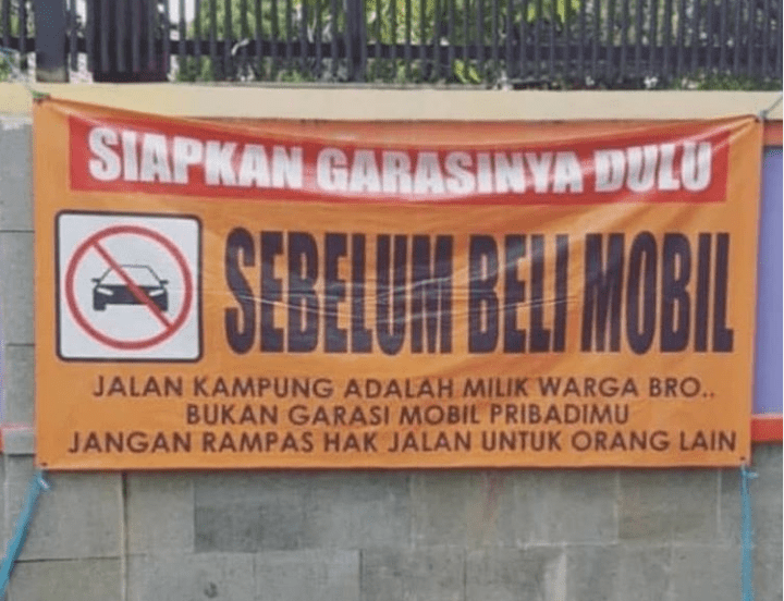 Detail Gambar Tanda Dilarang Parkir Di Depan Rumah Nomer 41