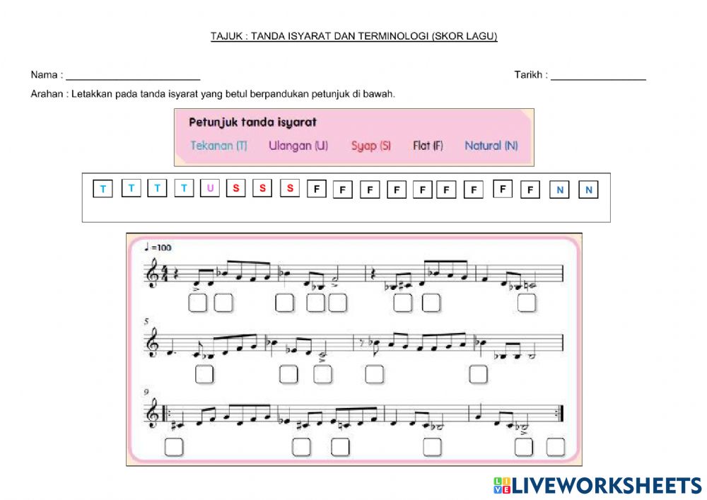 Detail Gambar Tanda Lagu Nomer 38