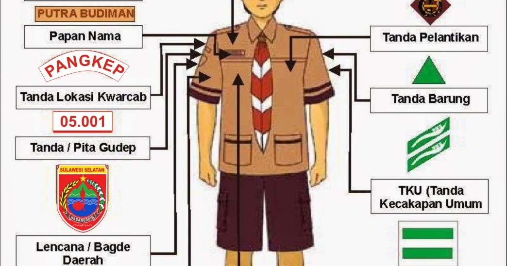 Detail Gambar Tanda Pengenal Pramuka Nomer 40