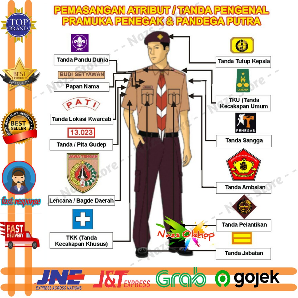 Detail Gambar Tanda Pengenal Pramuka Siaga Nomer 5