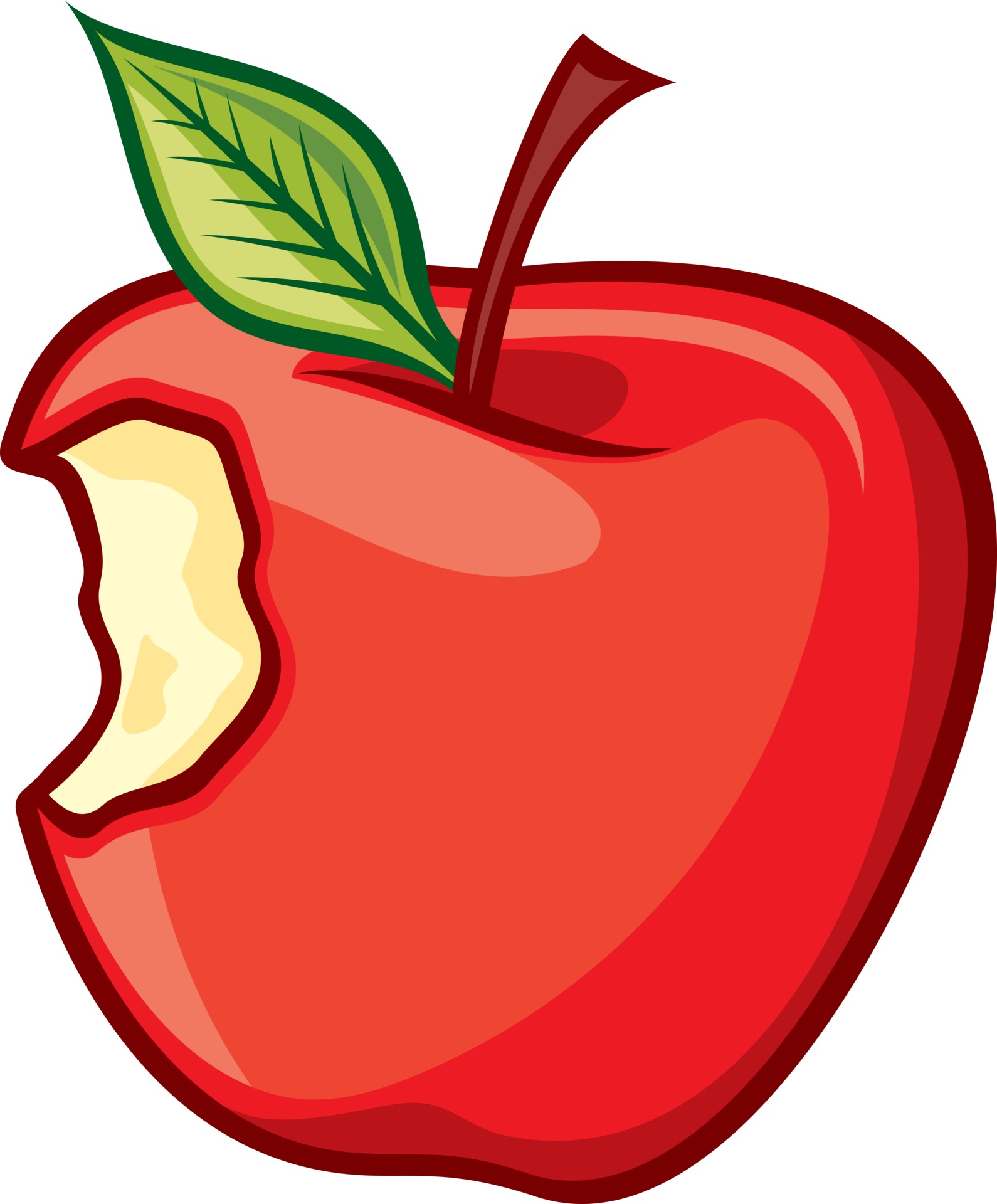 Detail Angebissener Apfel Clipart Nomer 2