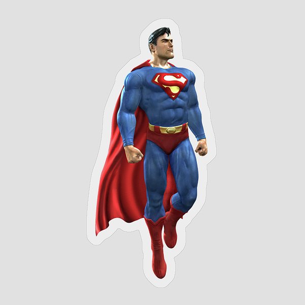 Detail Aufkleber Superman Nomer 9