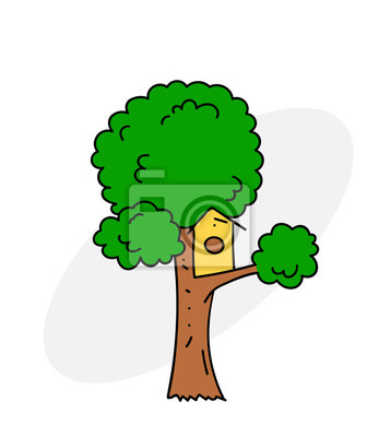 Detail Baum Gezeichnet Einfach Nomer 26