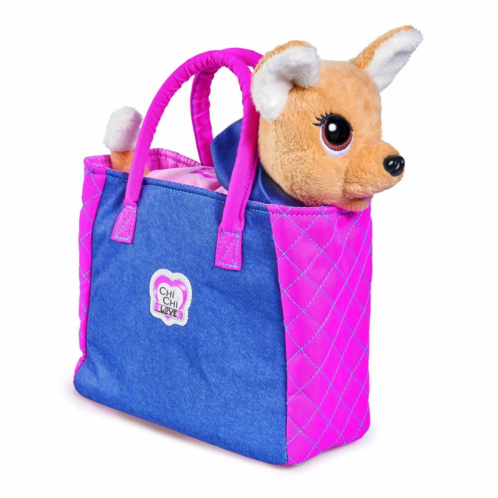 Chihuahua Stofftier Mit Tasche - KibrisPDR