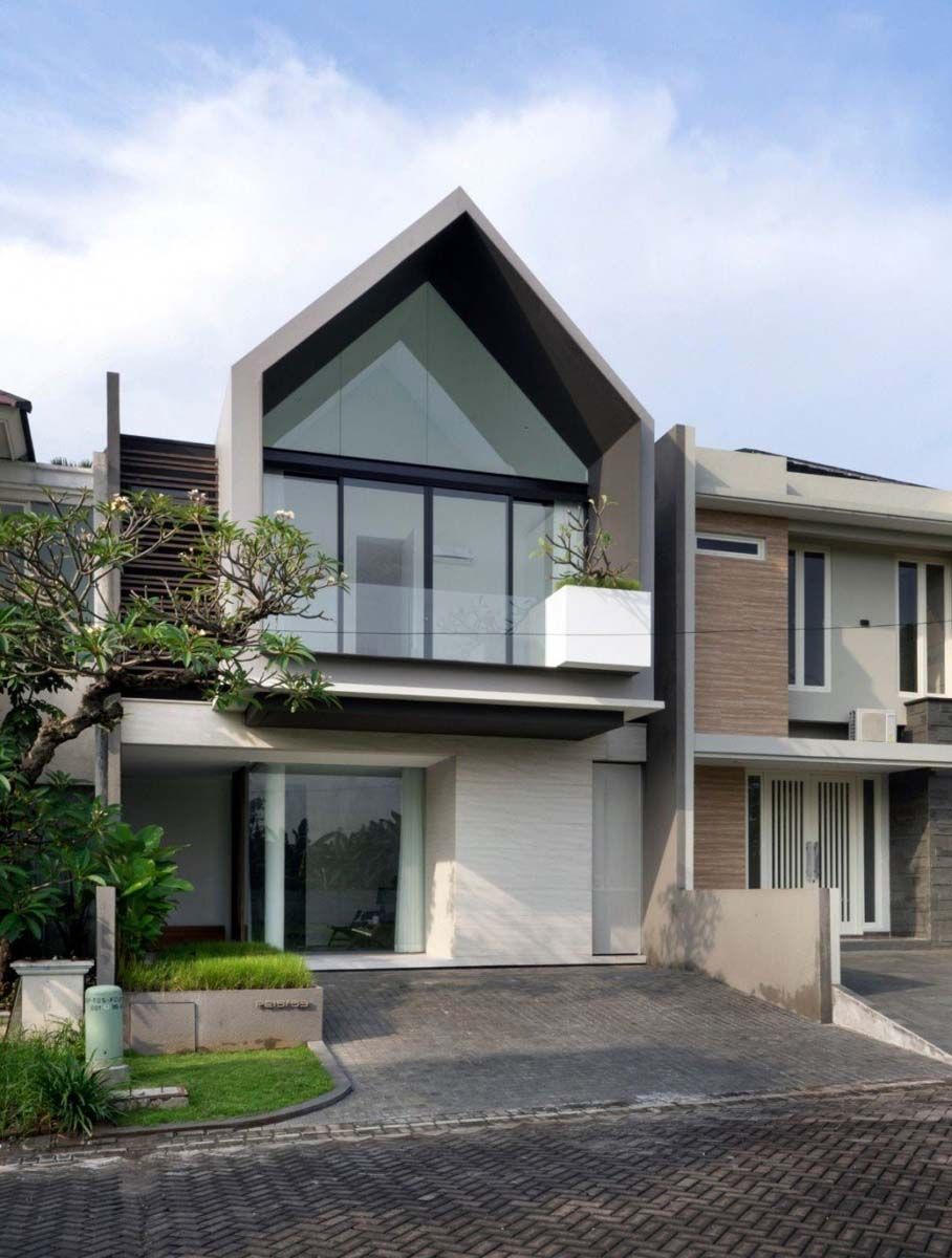 Denah Rumah Segitiga 49+ Koleksi Gambar