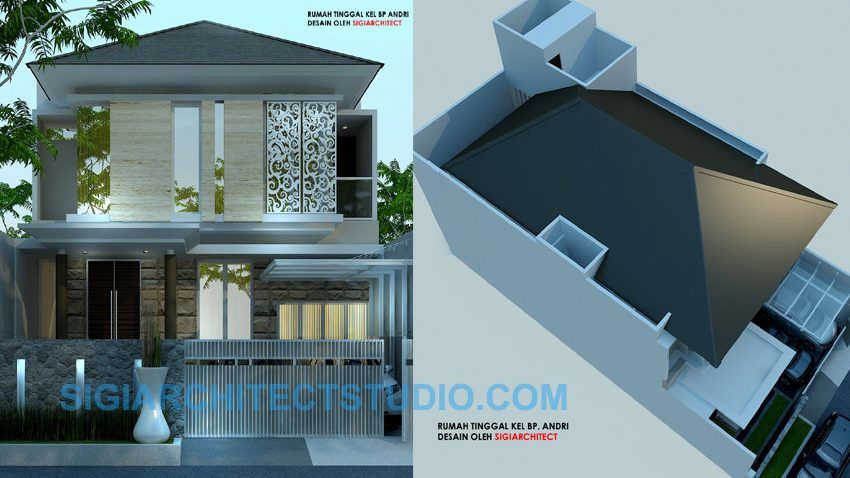 Detail Denah Rumah Sigiarchitect Nomer 31