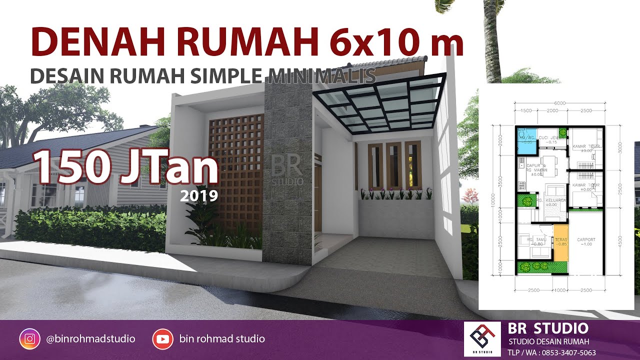 Detail Denah Rumah Simple Nomer 41