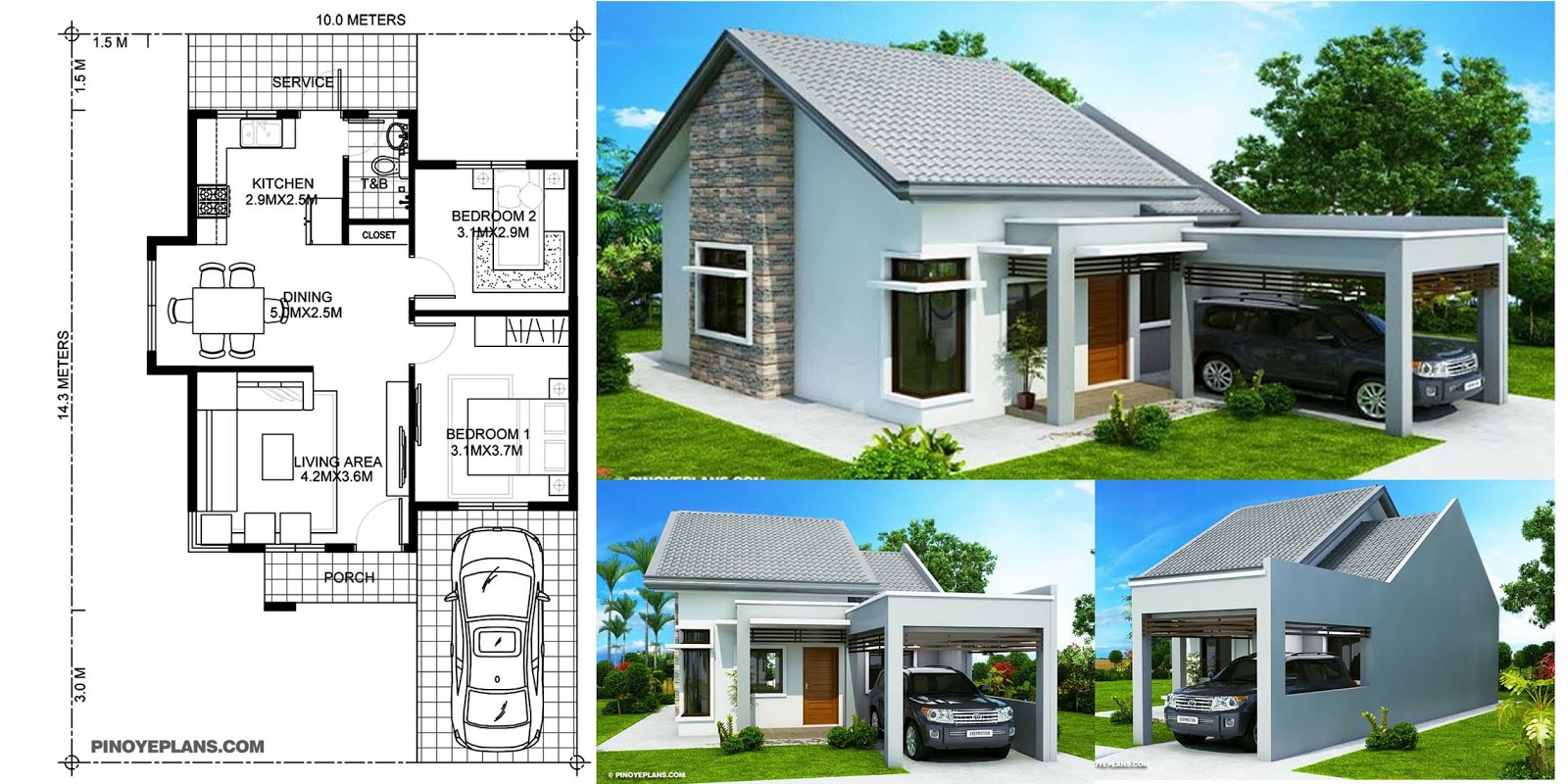 Detail Denah Rumah Simple Nomer 42