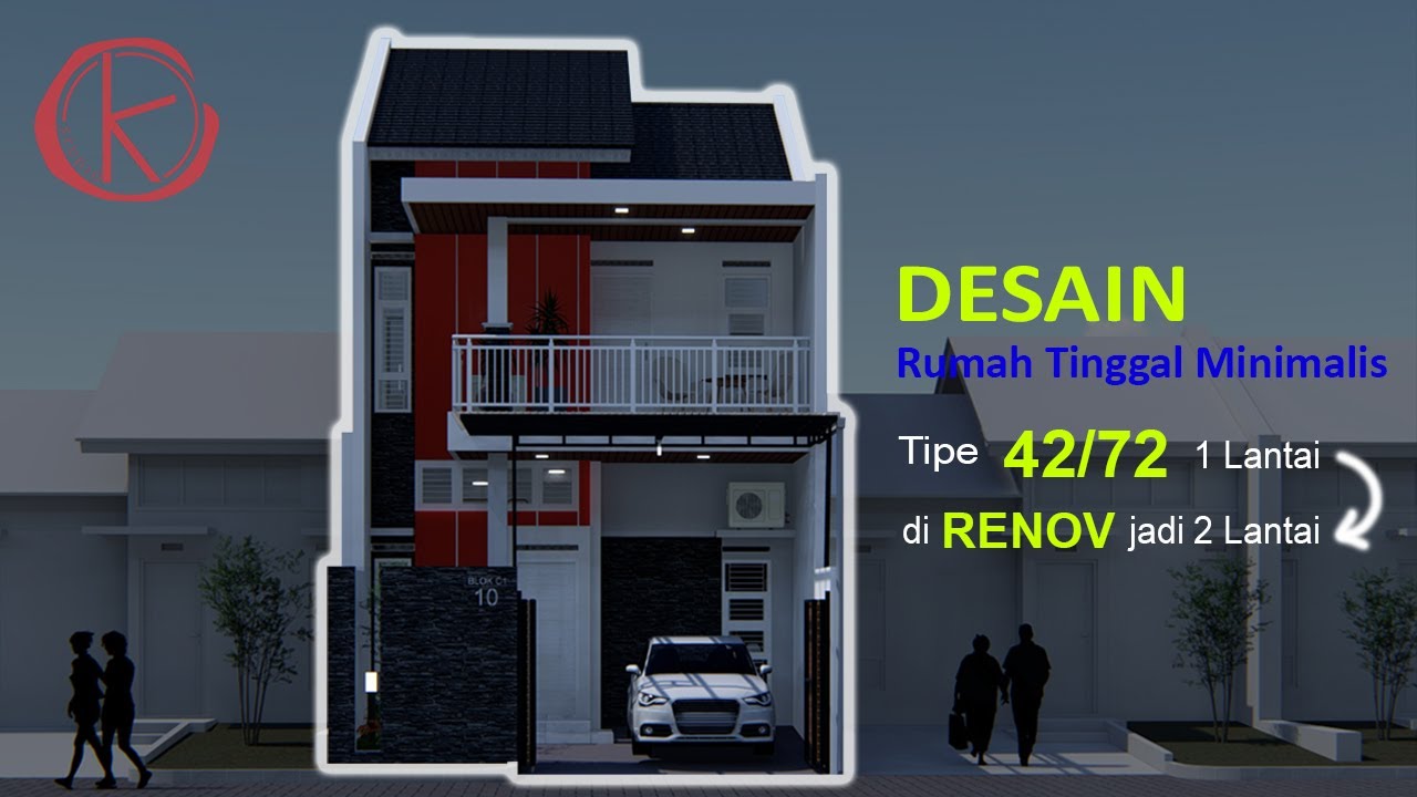 Detail Denah Rumah Type 42 Nomer 14