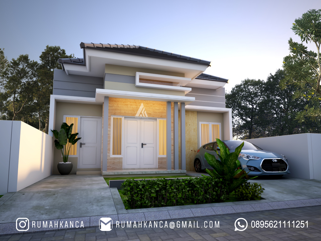 Detail Denah Rumah Type 50 Nomer 42