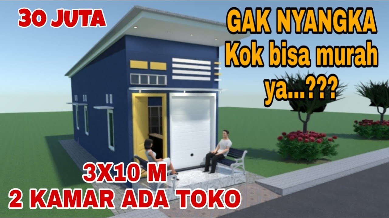 Detail Denah Rumah Ukuran 3x10m Nomer 7