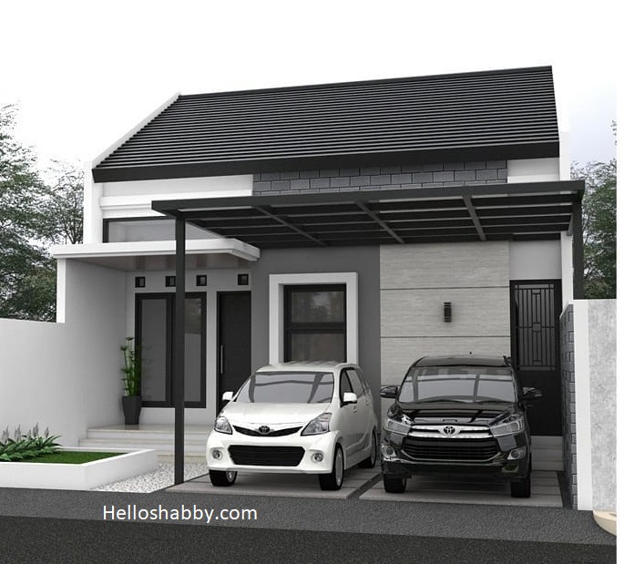 Detail Denah Rumah Ukuran 8x11 Meter Nomer 45