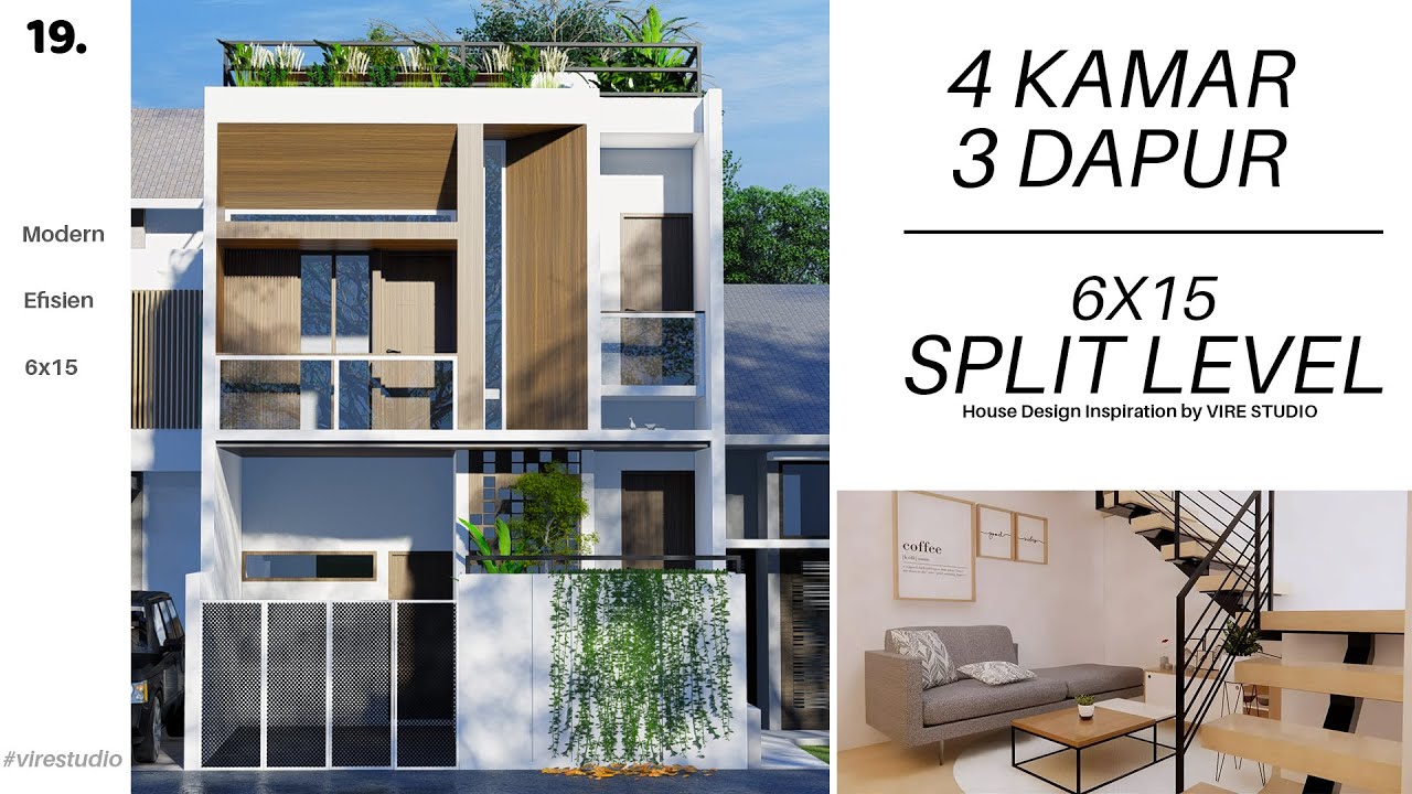 Detail Denah Split Level Nomer 11