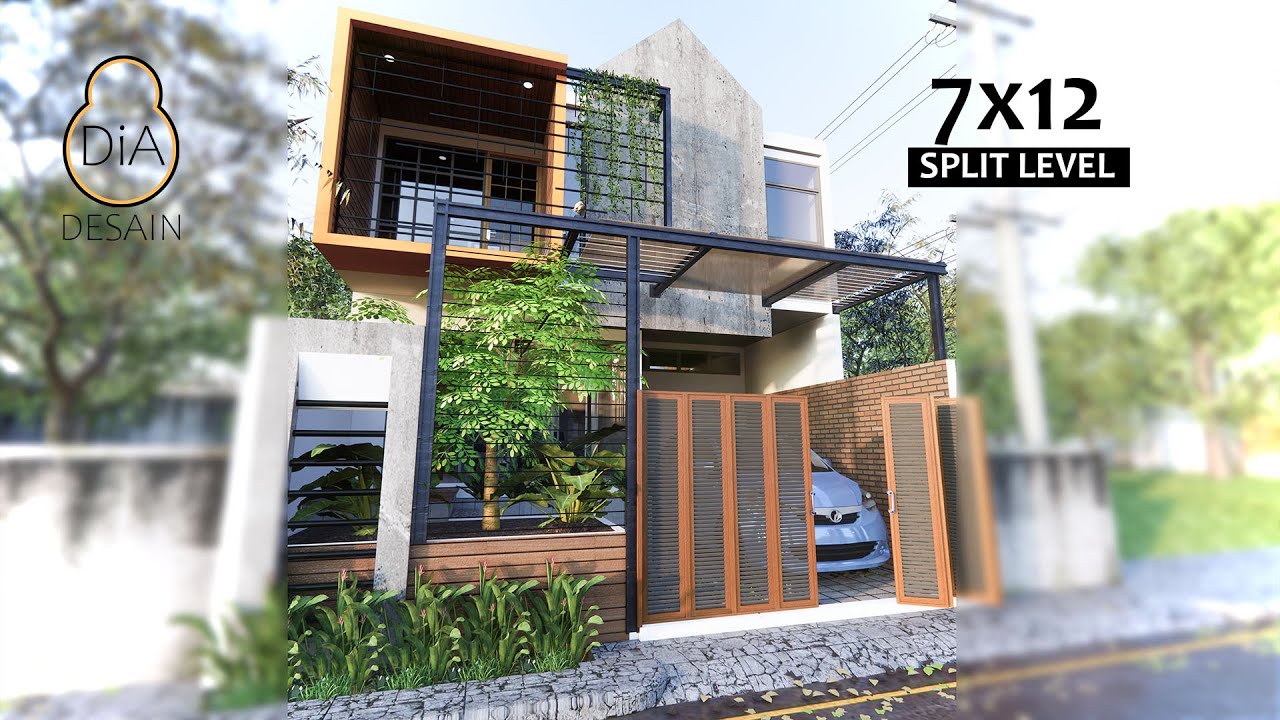 Detail Denah Split Level Nomer 13
