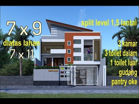 Detail Denah Split Level Nomer 33
