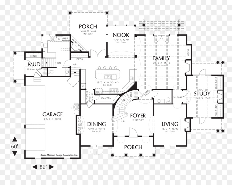 Detail Denah Split Level Nomer 37