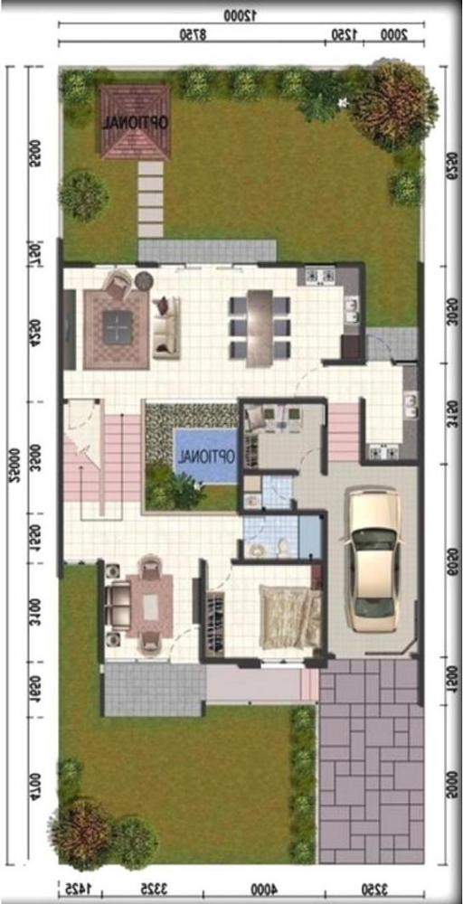 Detail Denah Split Level Nomer 43