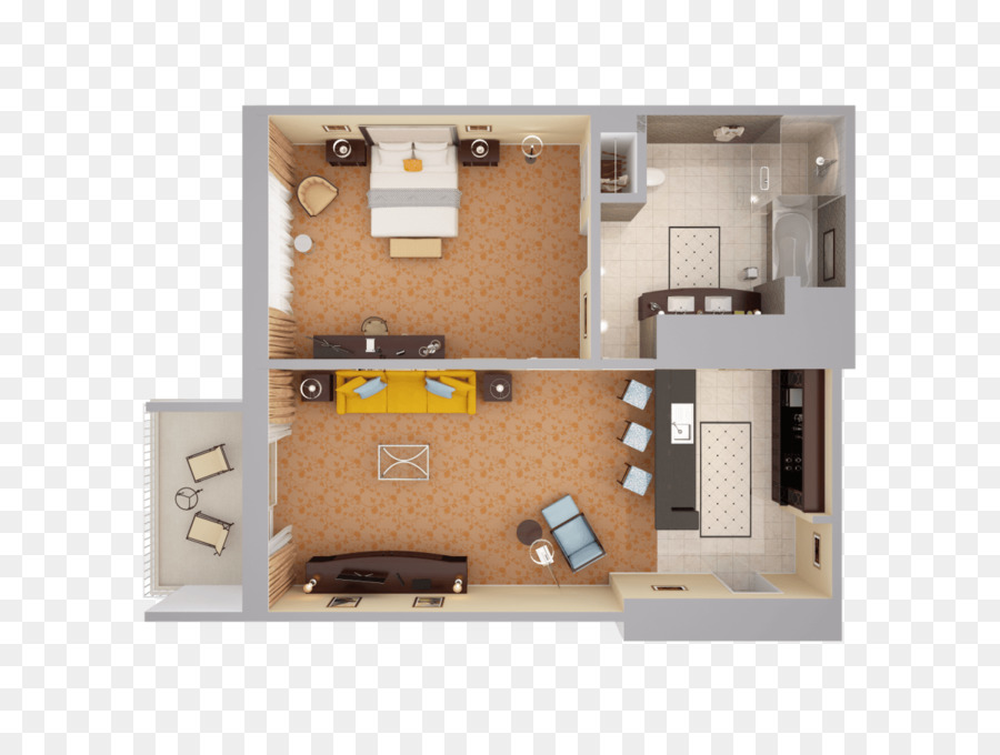 Detail Denah Suite Room Hotel Nomer 7