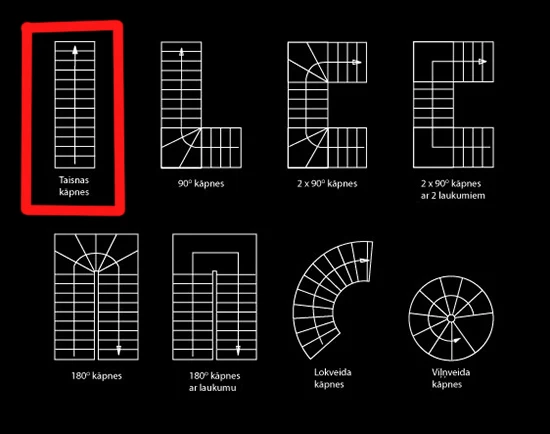 Detail Denah Tangga Rumah 2 Lantai Nomer 28